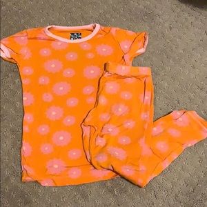 Kickee Pants Pajama Short Sleeve Set